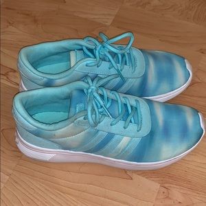 Blue adidas sneakers